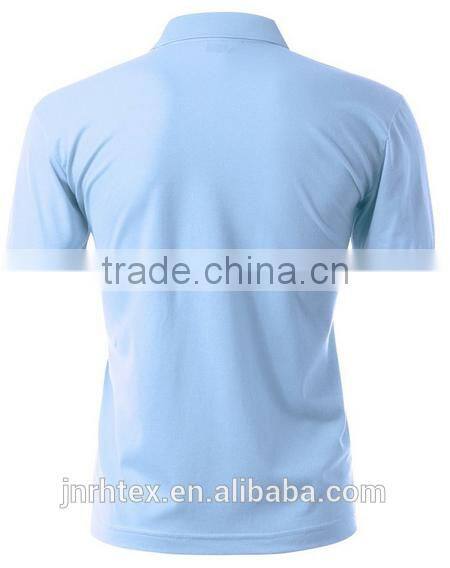 Trade assurance 100 cotton fabric custom men bulk white polo shirt men