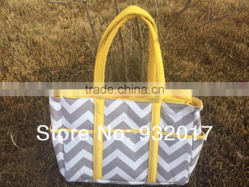 chevron diaper bag zig zag diaper bag chevron nappy bag chevron tote bag