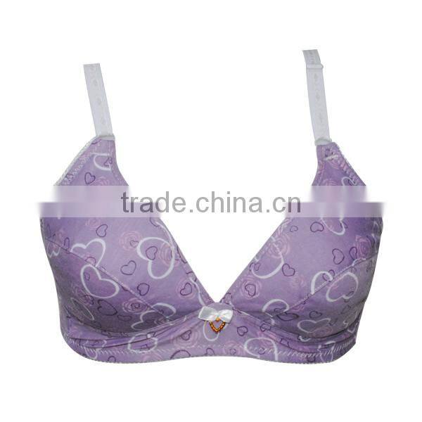 2015 new arrival hot selling Cotton Plus Size Training Bra