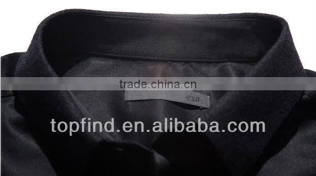 shirts manufacturer China oem long Sleeve black dress Man Shirt