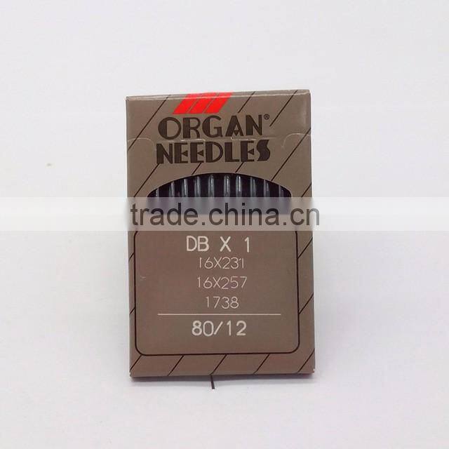 10 ORGAN DBX1/16X257/16X231 1738 INDUSTRIAL LOCKSTITCH ORGAN SEWING NEEDLES SIZE 80/12