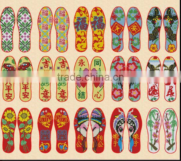 100% cotton thread, cross stitch thread, embrodiery and insole thread