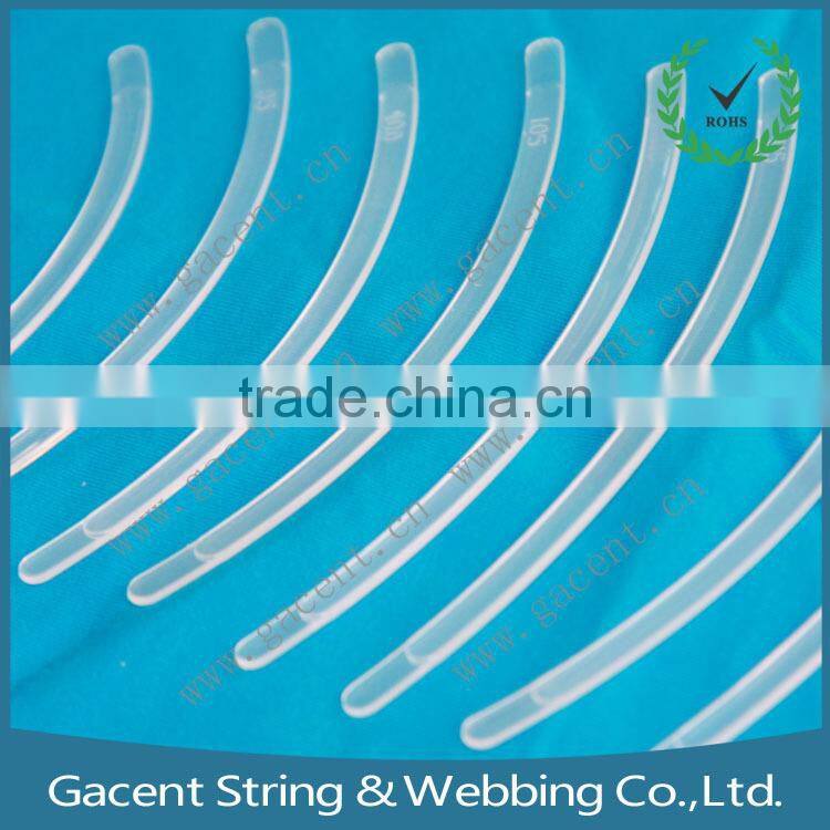 Clear lingerie plastic corset boning for grament accessories