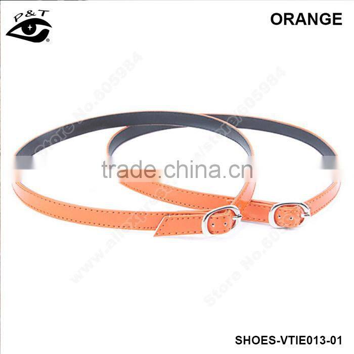 Removable Shoes Straps Detachable Shoe Strap Adjustable Leather Straps with Adjustable Buckle Shoes Accessories 12 Colors