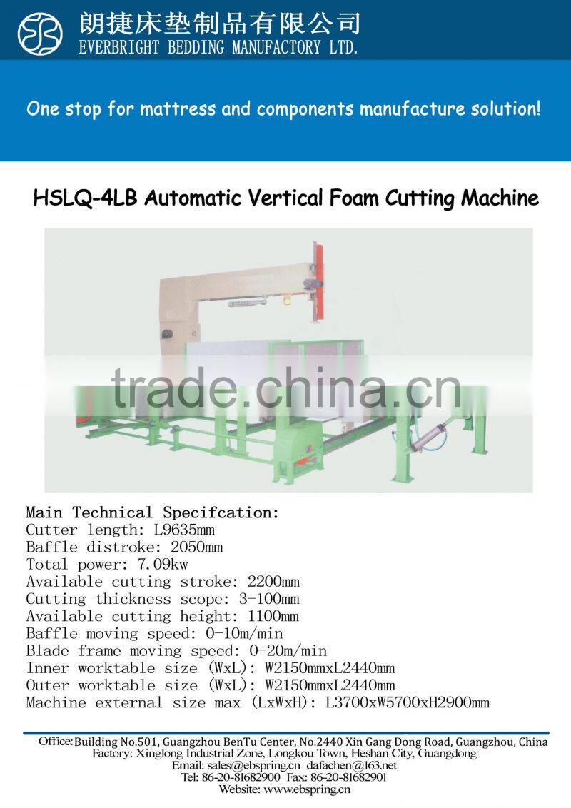 Guangzhou Automatic Carrousel Splitting Foam Cutting Machine