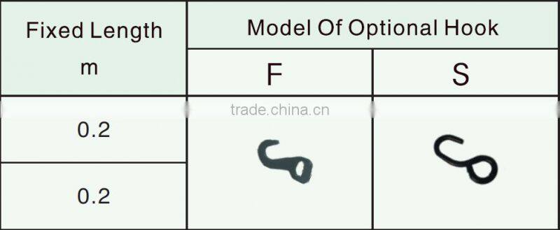 ratchet straps with black s hooks from china supplier