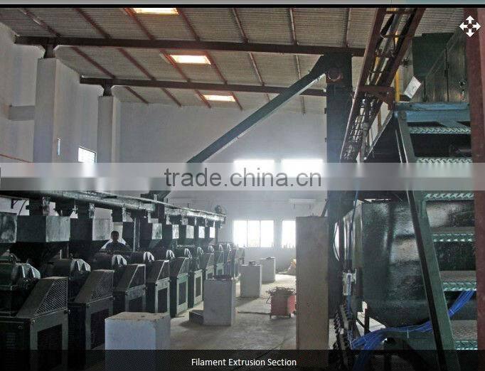 black and brown polierste staple fiber recyclade for spining