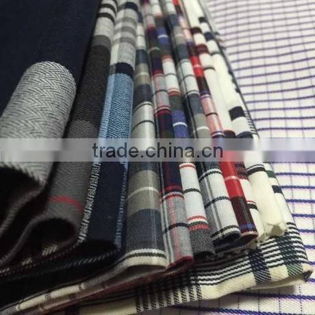 T/C65/35 45*45 110*76 63 check cotton yarn dyed fabric