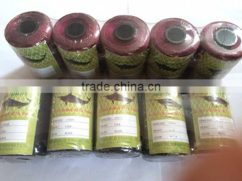 Fully stocked High tenacity industrial sewing thread