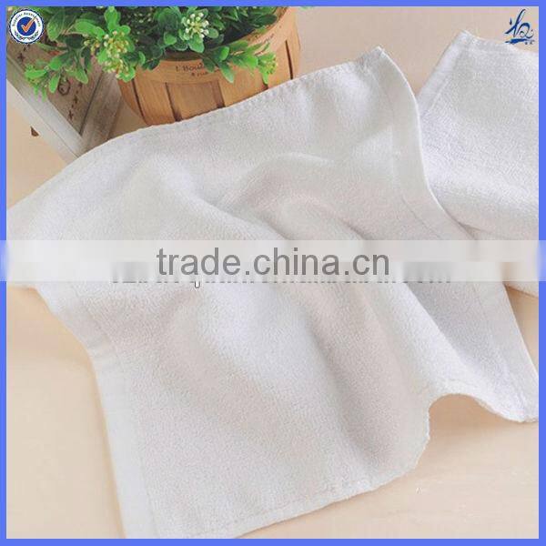 white color face towel for airline/face napkin towels/hotel towel