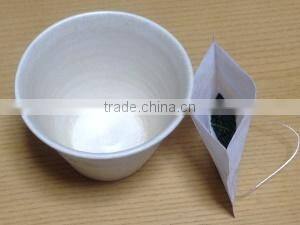 Disposable tea bag string tea bag made in Japan wholesale