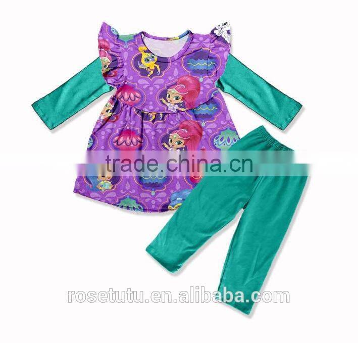 2017 hot style The length of the clothes on the clothing Wholesale children's suit cheap child clothes
