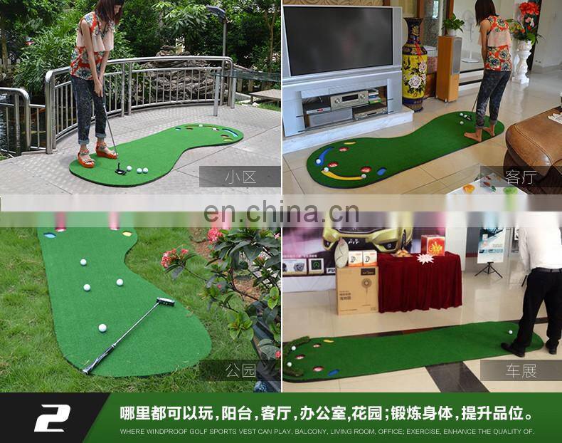 PGM Golf Putting Green Indoors Range Putter Mini Green