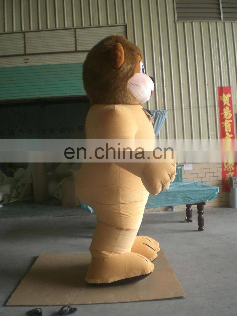 lion mascot costume,inflatable-fat-costume