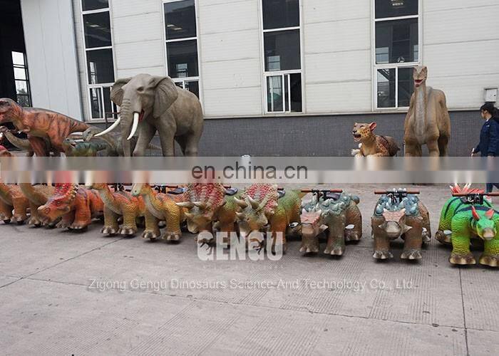 Custom Mechanical Dinosaur Ride For Kids