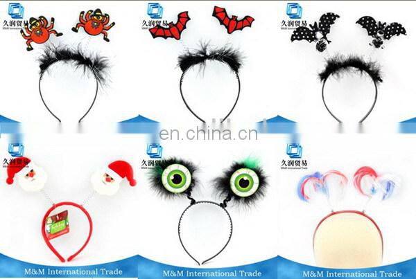 fashion popular halloween gifts animal headband skull kids headband