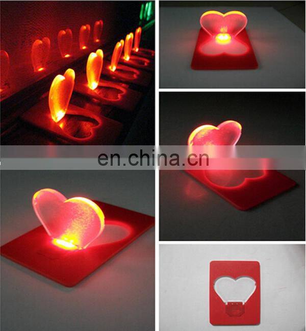 Christmas card lamp glovon led light up card led card light