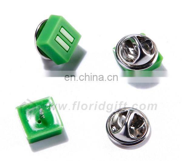 Best sales cheap id batterfly pins custom rubber badge pin