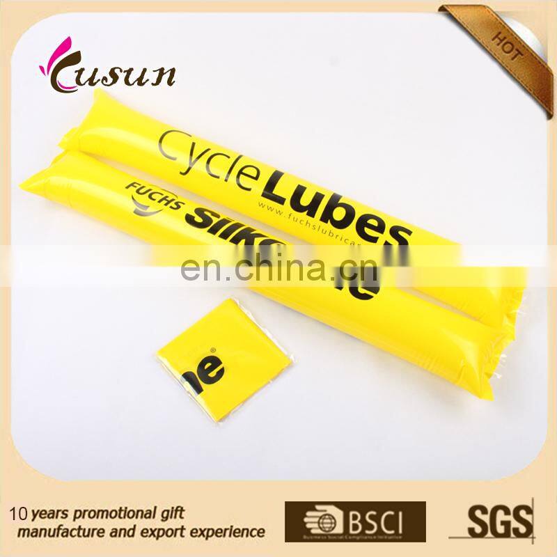 Custom Hot Selling Printed PE Inflatable Cheering Stick