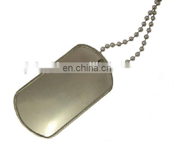 Stainless steel blank dog tags