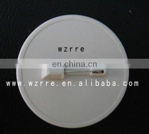 plastic photo button badge with pin