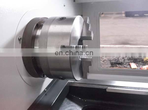Super precision cnc lathe machine with gang type tool holder HCK36L