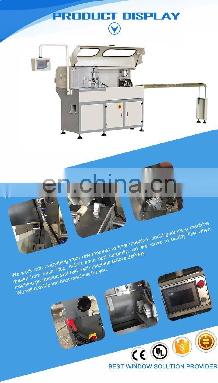 CLJJA-CNC-500 aluminum window manufacturing machine connector cutting saw