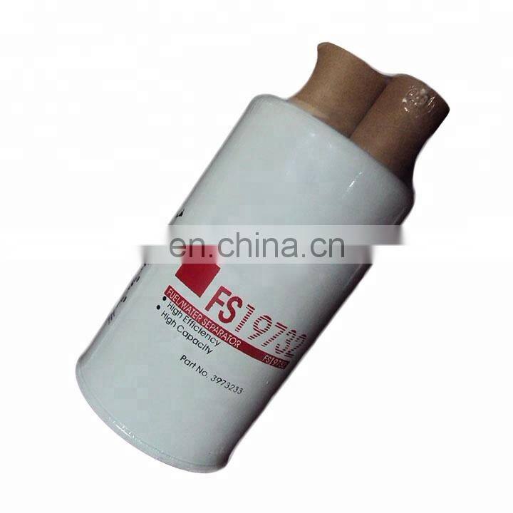 Hot Sale ISF2.8 ISF3.8 Diesel Engine Parts Fuel Filter 3973233 Fuel Water Separator FS19732