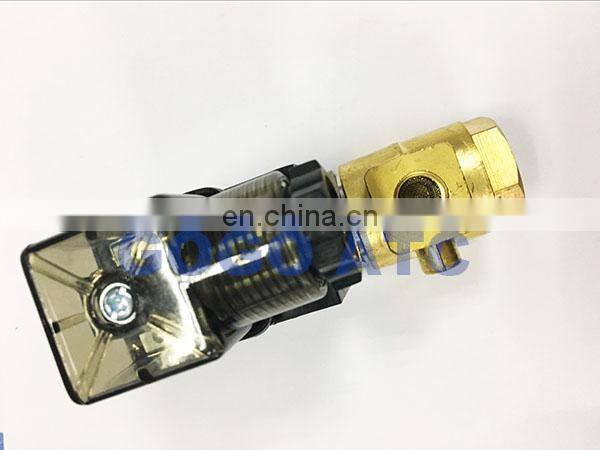 GOGO Normally Open 2 Way Pilot Diaphragm Brass solenoid valve water flow control 1/8" BSP 24V DC 2.5mm/3mm NBR 0-16bar/10bar
