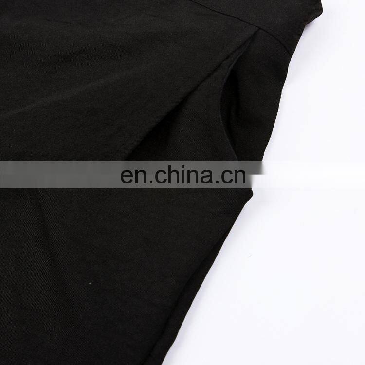 Girls wholesale boutique clothing kids clothing sets black white stripe t-shirt and shorts