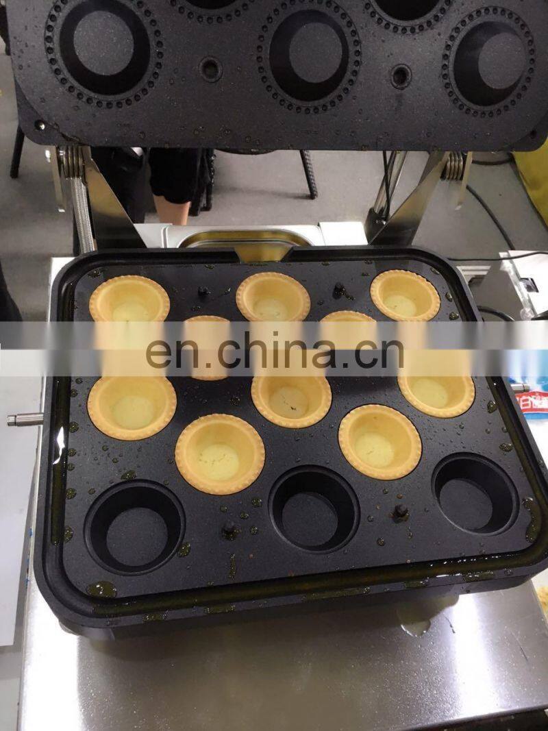 different shapes tartlet shell /fruits and cream filling tartlet shell maker/fruit jam chocolate filling tartlet shell machine