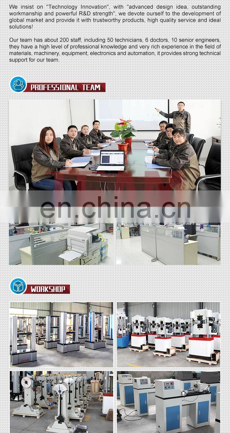 HYJ-600S 600kn 60Ton Digital Display Manhole Cover Pressure Compression Testing Machine