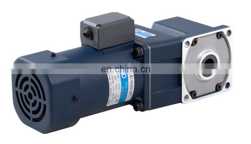 ZD 140w AC 1 Phase Induction Hollow Shaft right angle gear motor with Speed Control(6IK140RGU-CF/6GU20K)