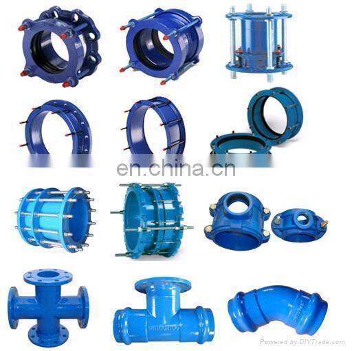 Water or wastwater industry pipe connection accessories ductile iron flange socket pipe fittings