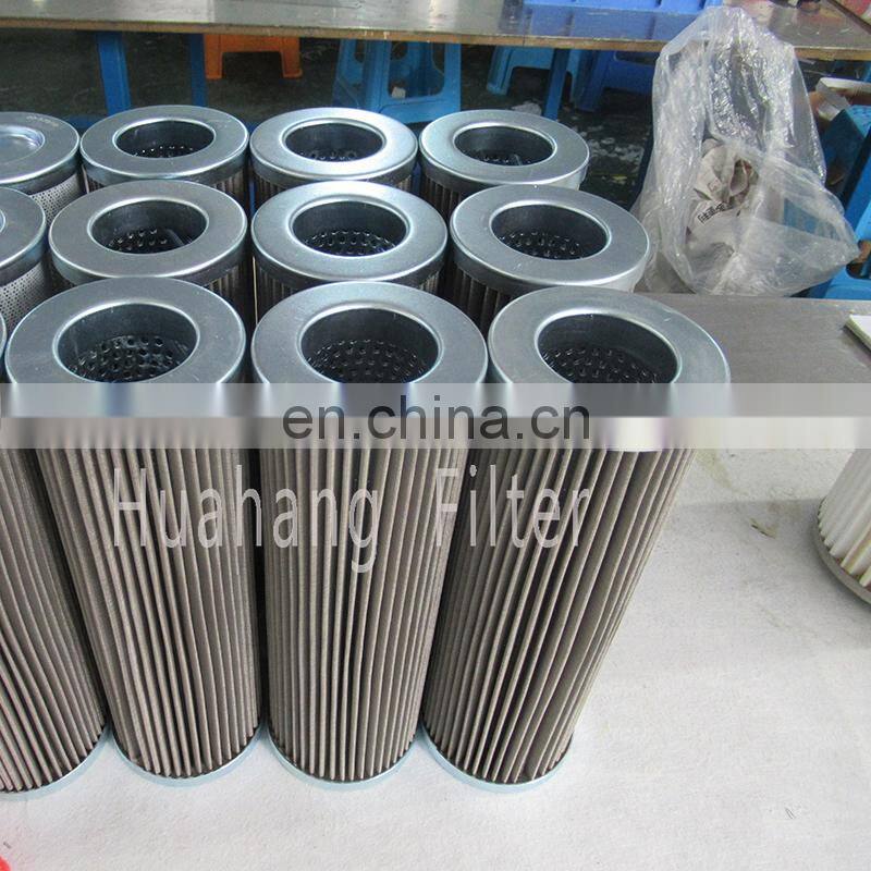 Custom 10 micron metal mesh pleat filter oil hydraulic filter