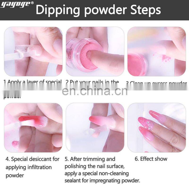 color acrylic powder for nails cosmetic,french nail dipping for ombre nails