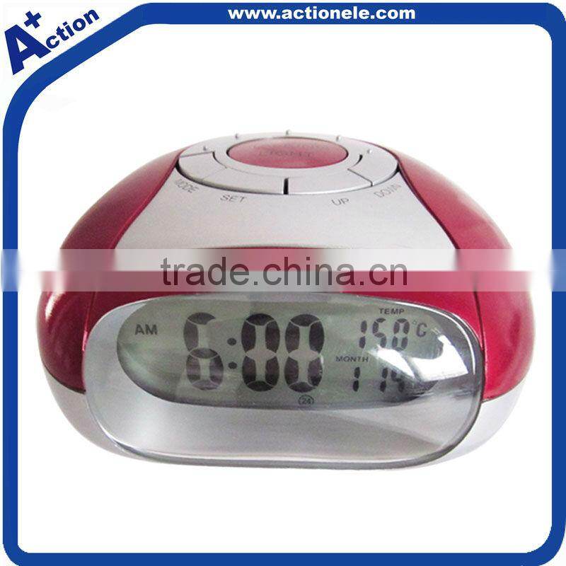 digital desktop clock with LED talking