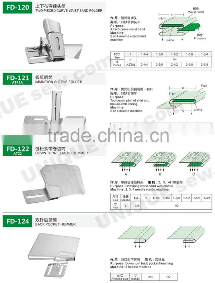 Folder/Binder for sewing machine 1