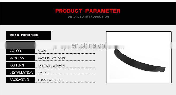 Carbon Fiber TT Trunk Boot Spoiler for AUDI TT 8J MK2 TTS 08-14