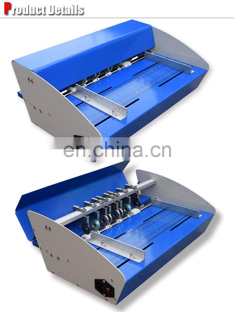 NO MOQ metal creasing and paper perforating machine a3 automatic creaser manufacturer
