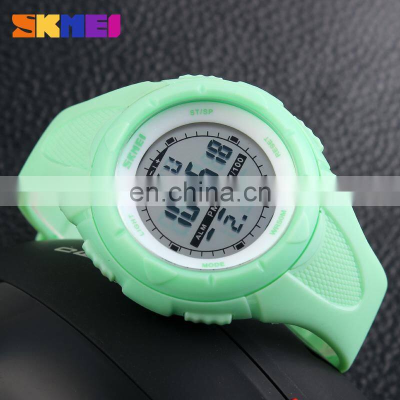 2018 Christmas Gift SKMEI 1074 Digital Children Wrist Watch Plastic Kids Waterproof Sport Watch