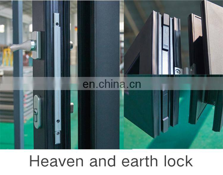 Aluminum Bi Folding Door Folding Patio Doors Folding Exterior French Doors