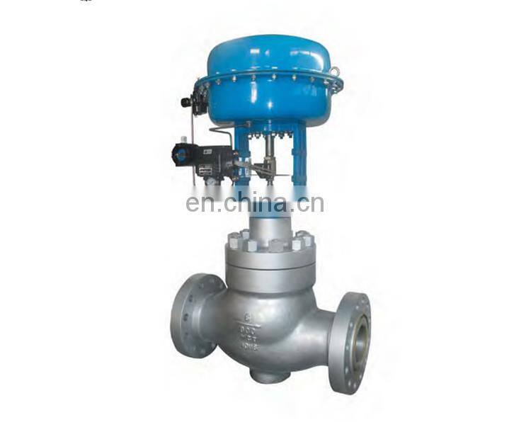 OEM DN25 1inch AC220V WCB Flang End Pneumatic Diaphragm regulation Valve pneumatic valve