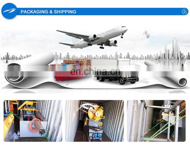 Double layer roof sheet roll forming machine
