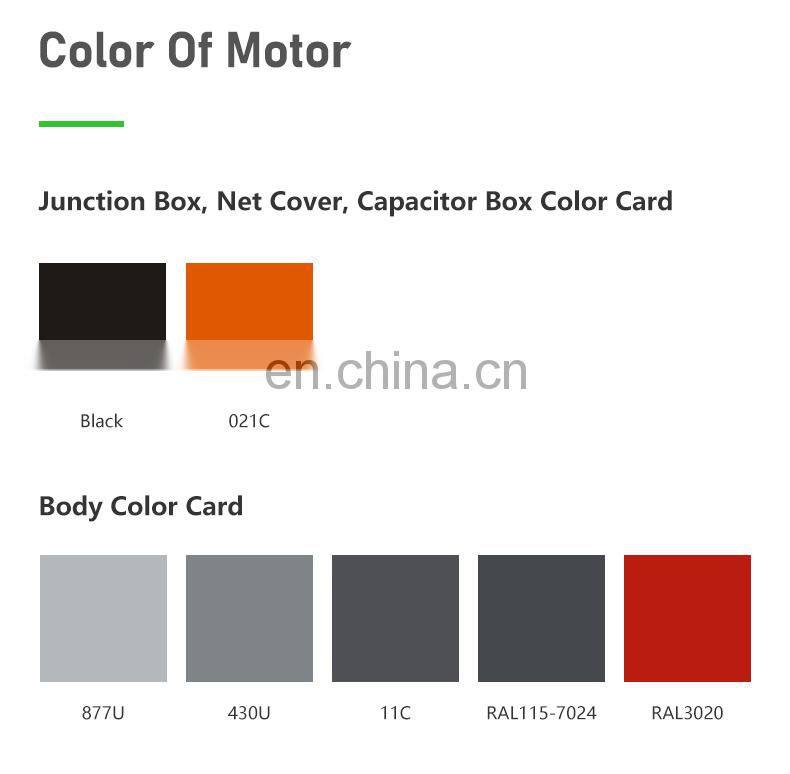 Powerful AC 220V 50Hz 2800rpm Single Phase Electric Motors