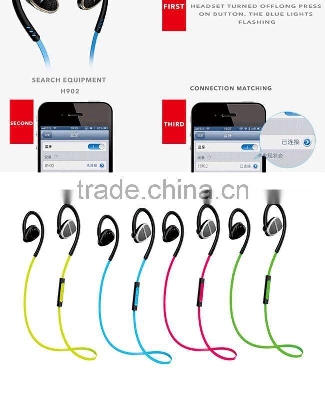 H902 made in china bluetooth headset, telephone headset, stereo headset