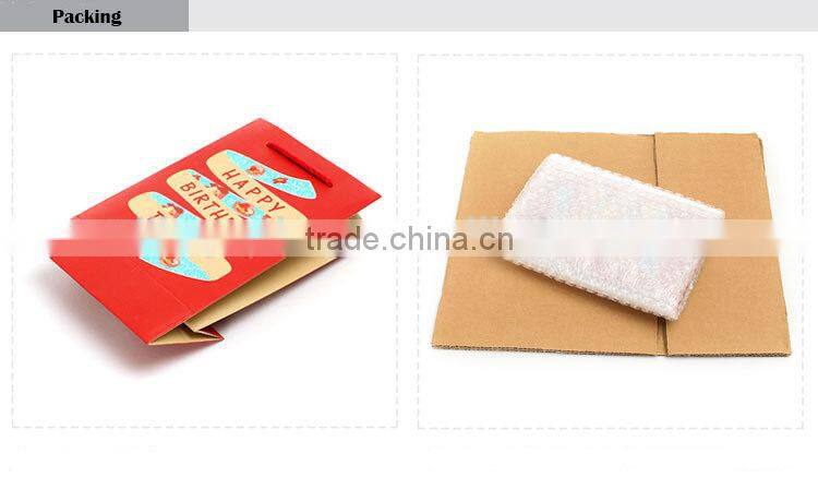 happy birthday theme gift paper bag