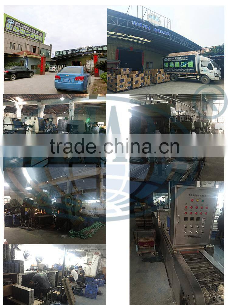 FD-9000H China high quality separate panel special design frameless folding glass door