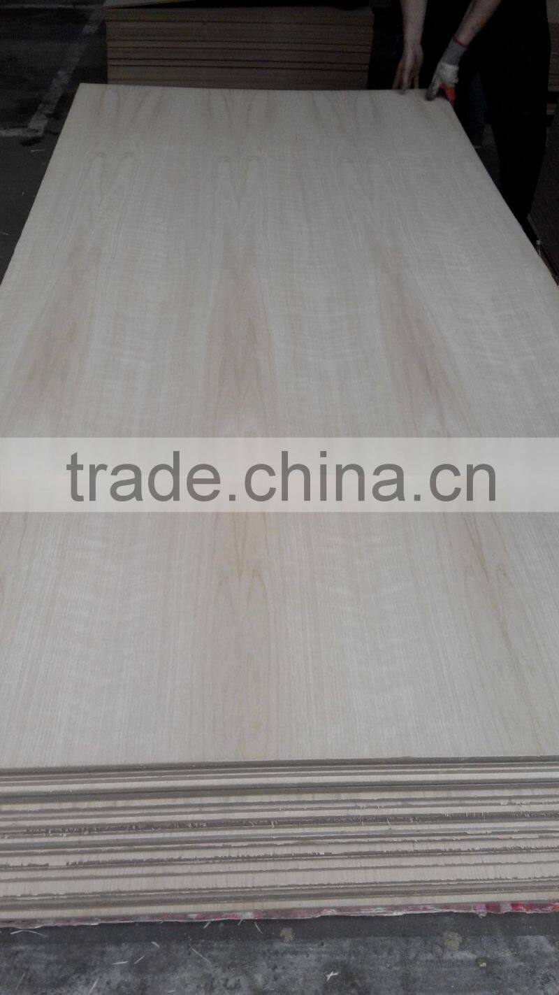 best quality fancy ash plywood 1220*2440*2-18mm