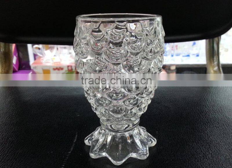 straight glass cup